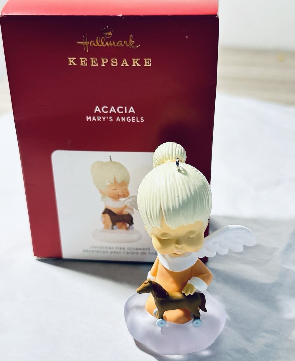 2021 Hallmark Keepsake Christmas Ornament Acacia Mary's Angels 34th *I